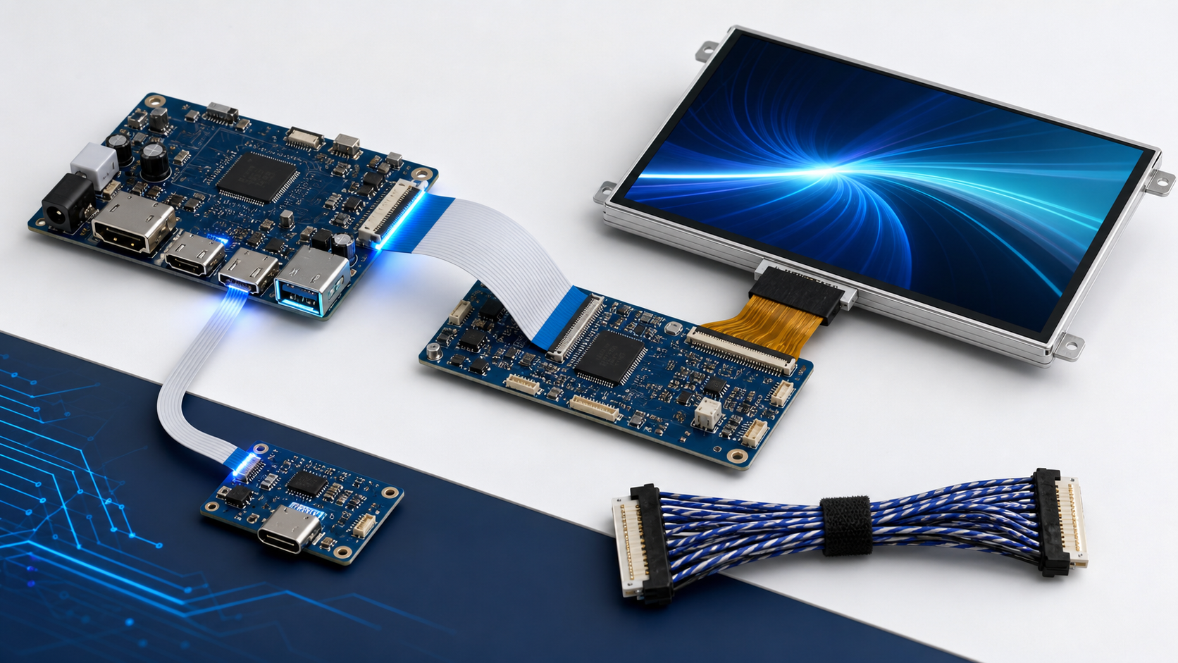 7.0" TFT ディスプレイモジュール